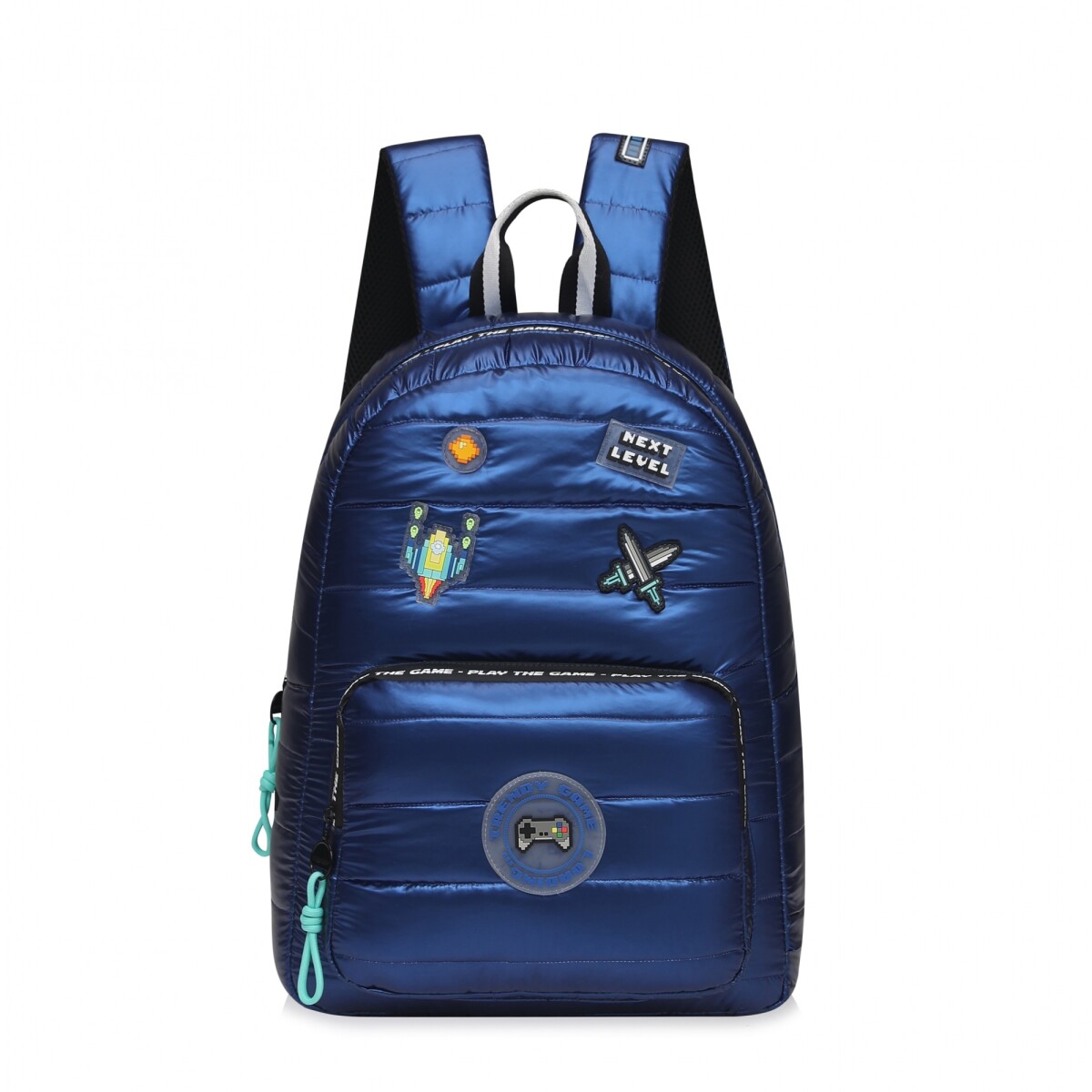 Mochila puffer - Azul