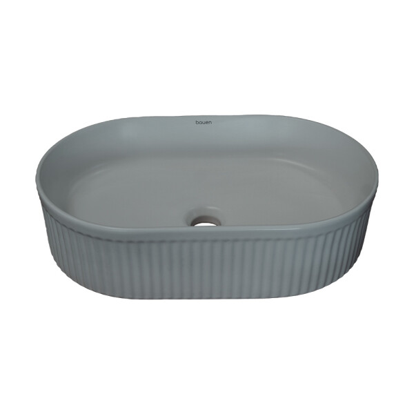 BACHA DE APOYO OVAL COLOR GRIS Bacha De Apoyo Oval Color Gris