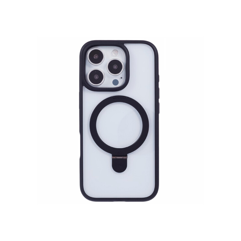 Protector para iPhone 16 Pro Max soporte color negro Protector Para Iphone 16 Pro Max Soporte Color Negro