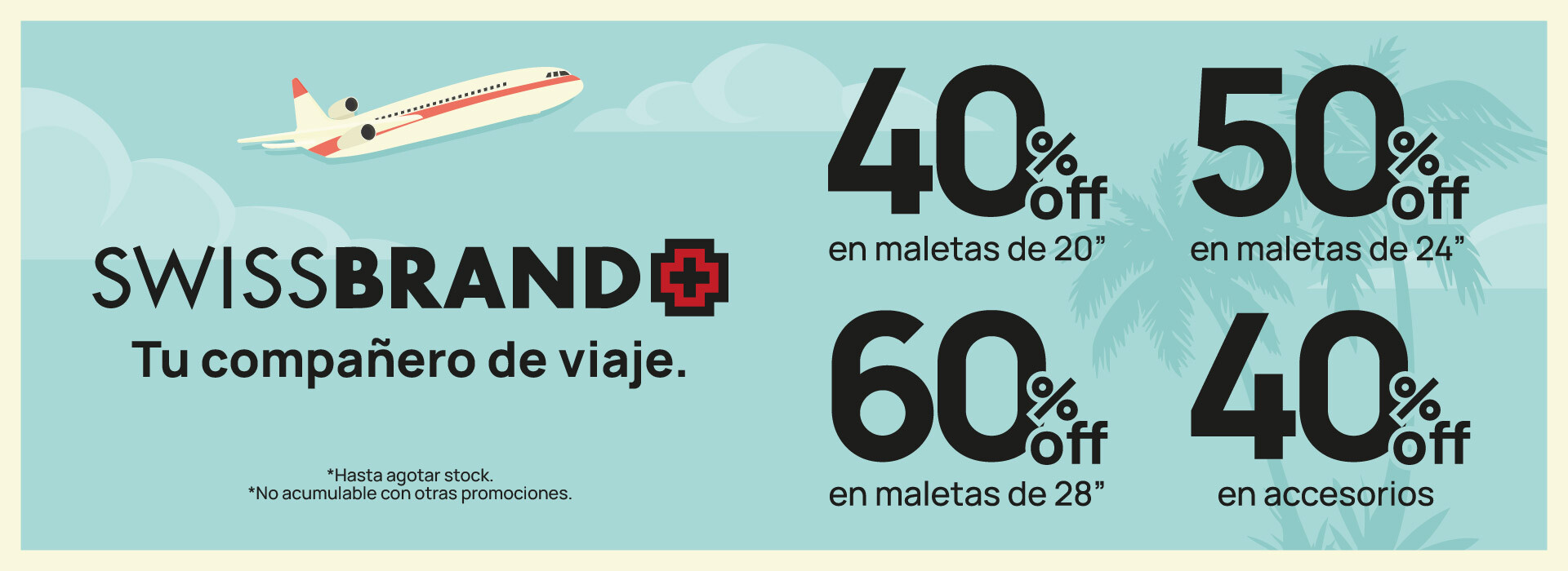 SWISSBRAND DESCUENTOS