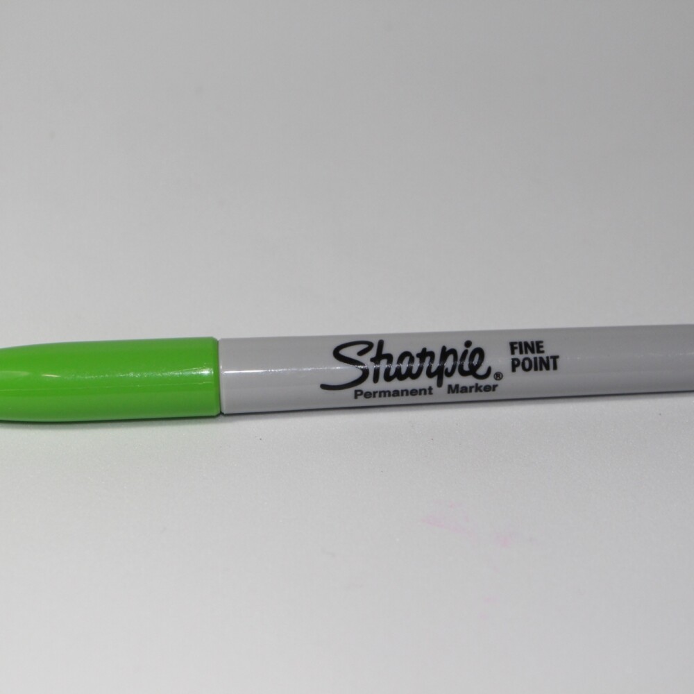 MARCADOR SHARPIE FINO VERDE