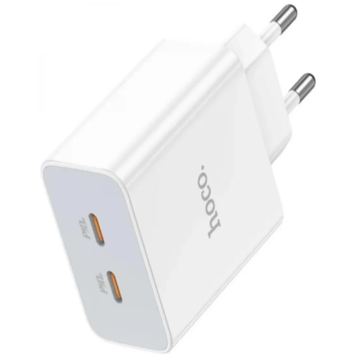 Hoco cargador leader 2 USB-C 35W White 