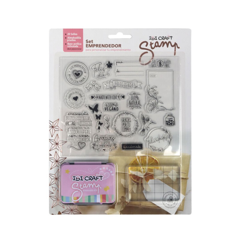 Sellos Cristal emprendedor Ibi Craft Sellos Cristal Emprendedor Ibi Craft