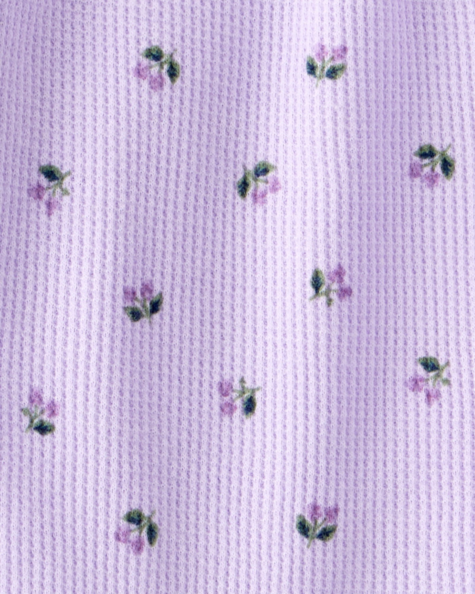 Set dos piezas de algodón texturado, pantalón y body, púrpura Sin color