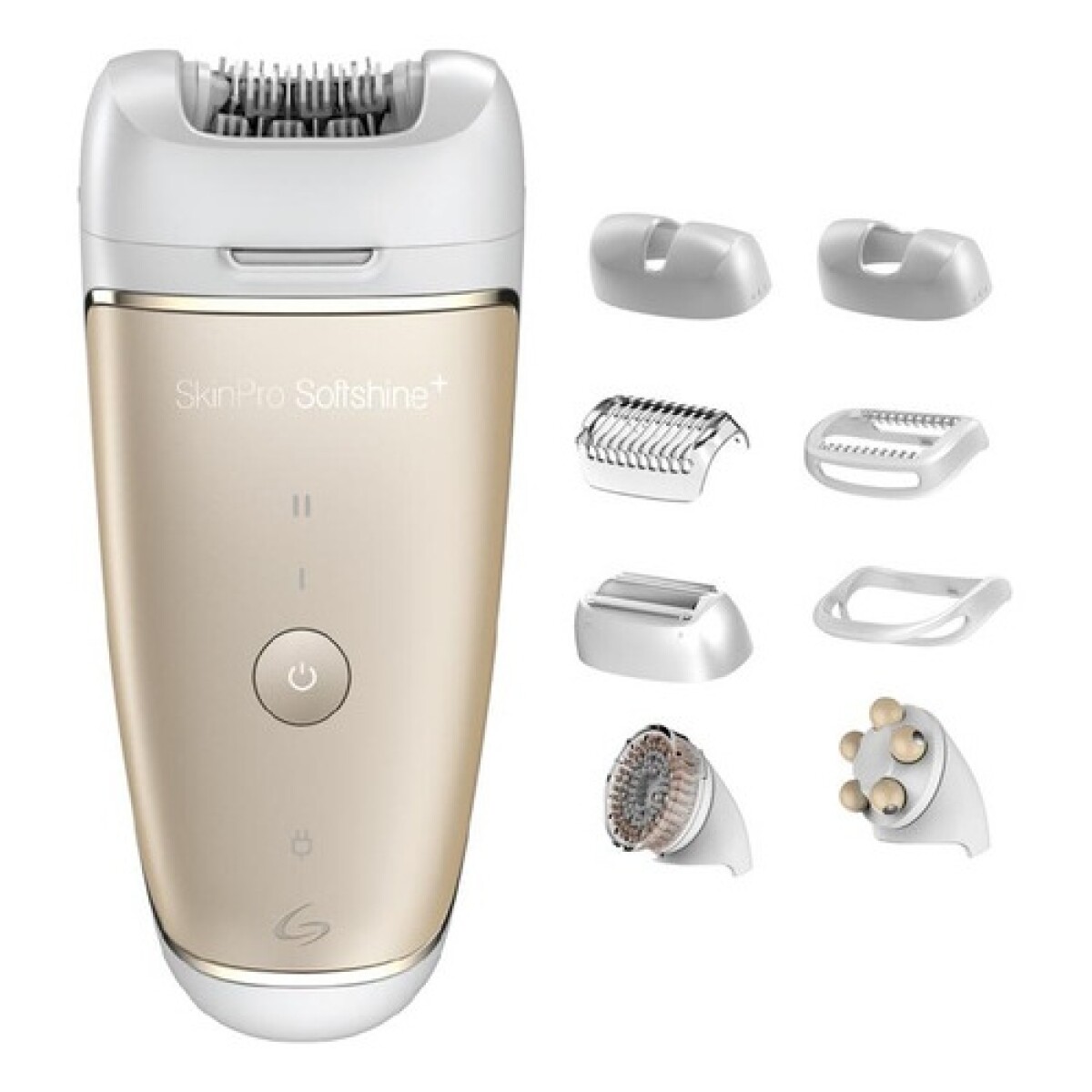 Depiladora Inalámbrica Wet & Dry Gama SkinPro SoftShine Plus 