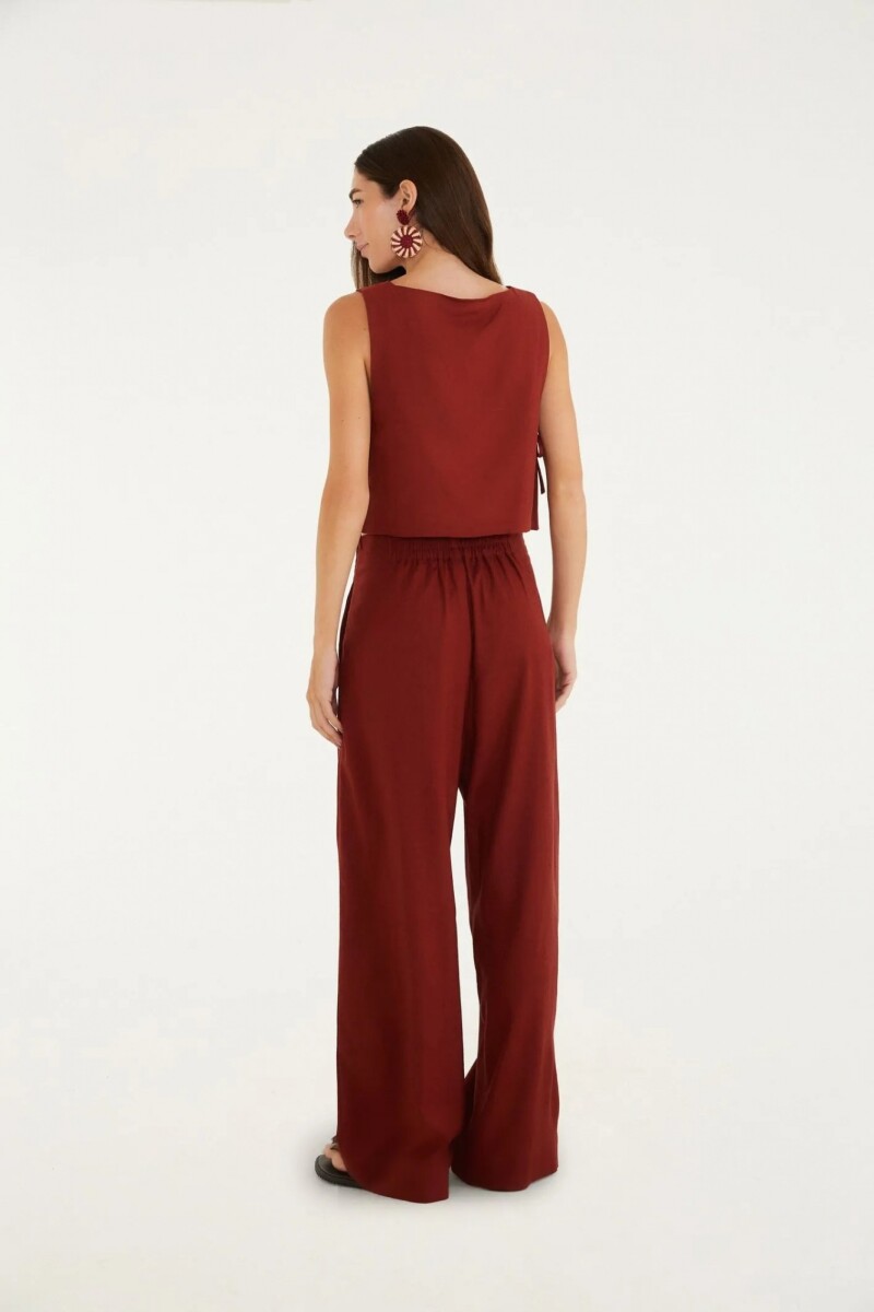 PANTALÓN RELAXED Marron