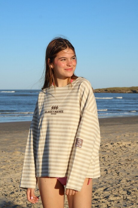 Buzo Reversible Marinero / Arena - Preventa U