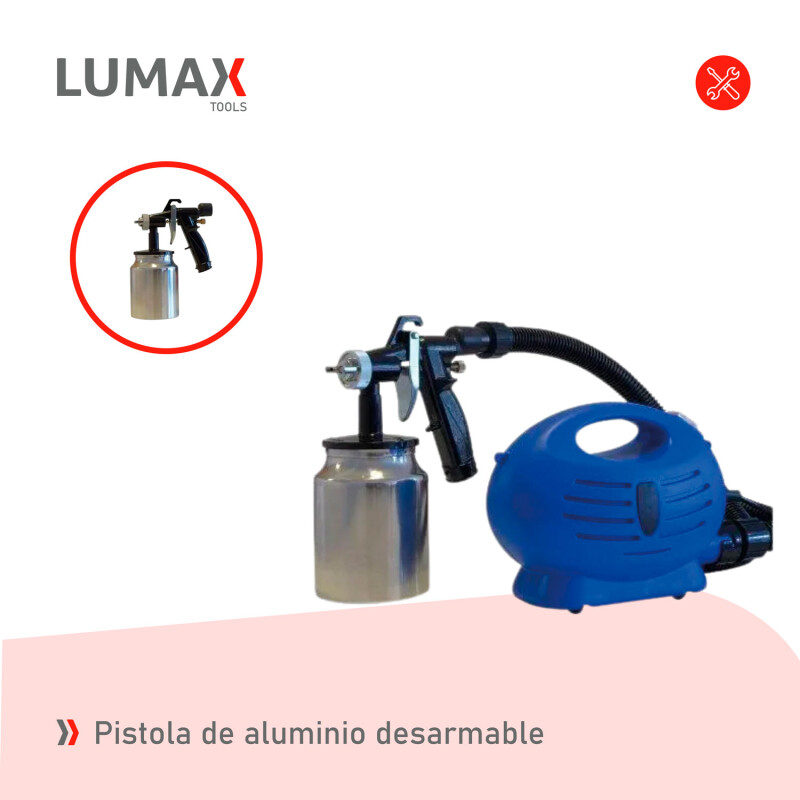 Pistola Para Pintar Lumax 650w Aluminio Pistola Para Pintar Lumax 650w Aluminio