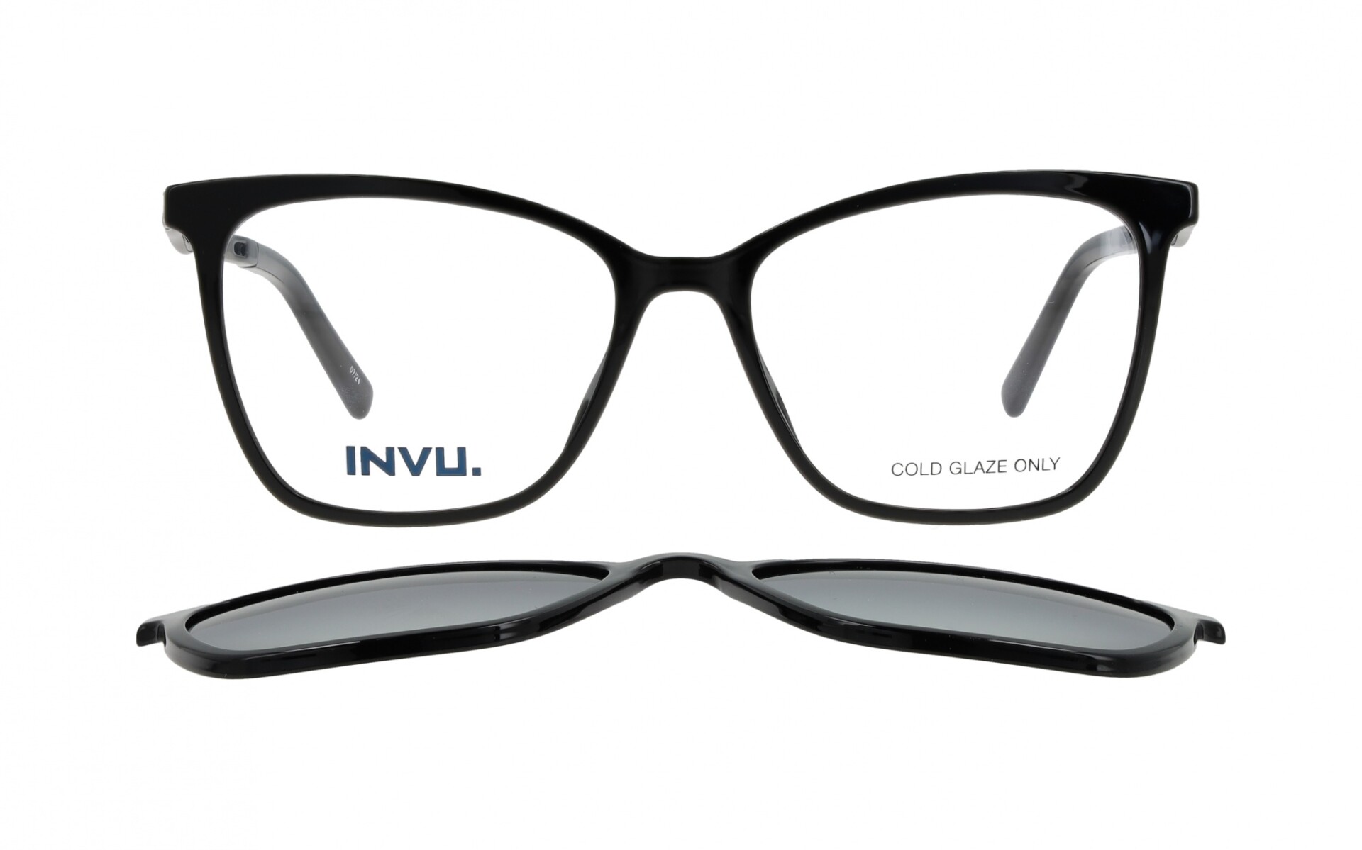 INVU Clip-On M4205A col Black 