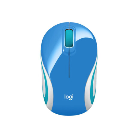 Mouse Mini Inalámbrico Logitech Color Collection M187 Brave Blue Mouse Mini Inalámbrico Logitech Color Collection M187 Brave Blue