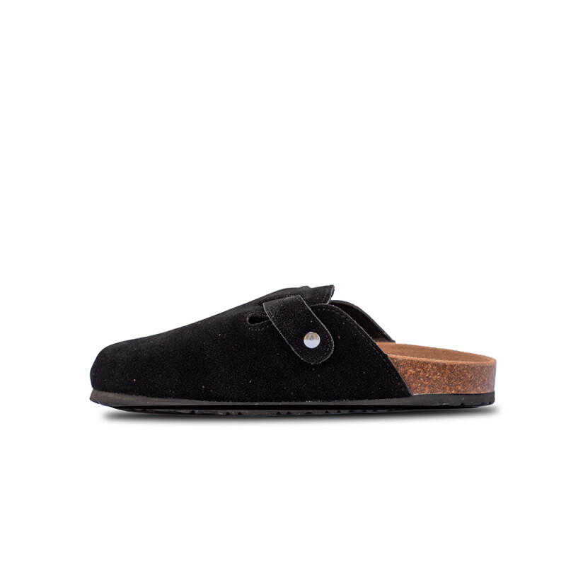 Zueco de dama Panama Jack BLACK