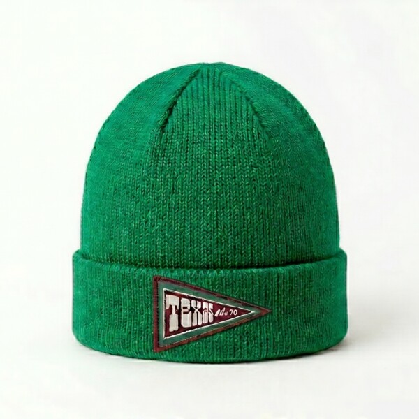 Gorro Tejido Texas Verde
