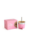 MATE PAMPA MATE TRADICIONAL BOCA ABIERTA ROSA