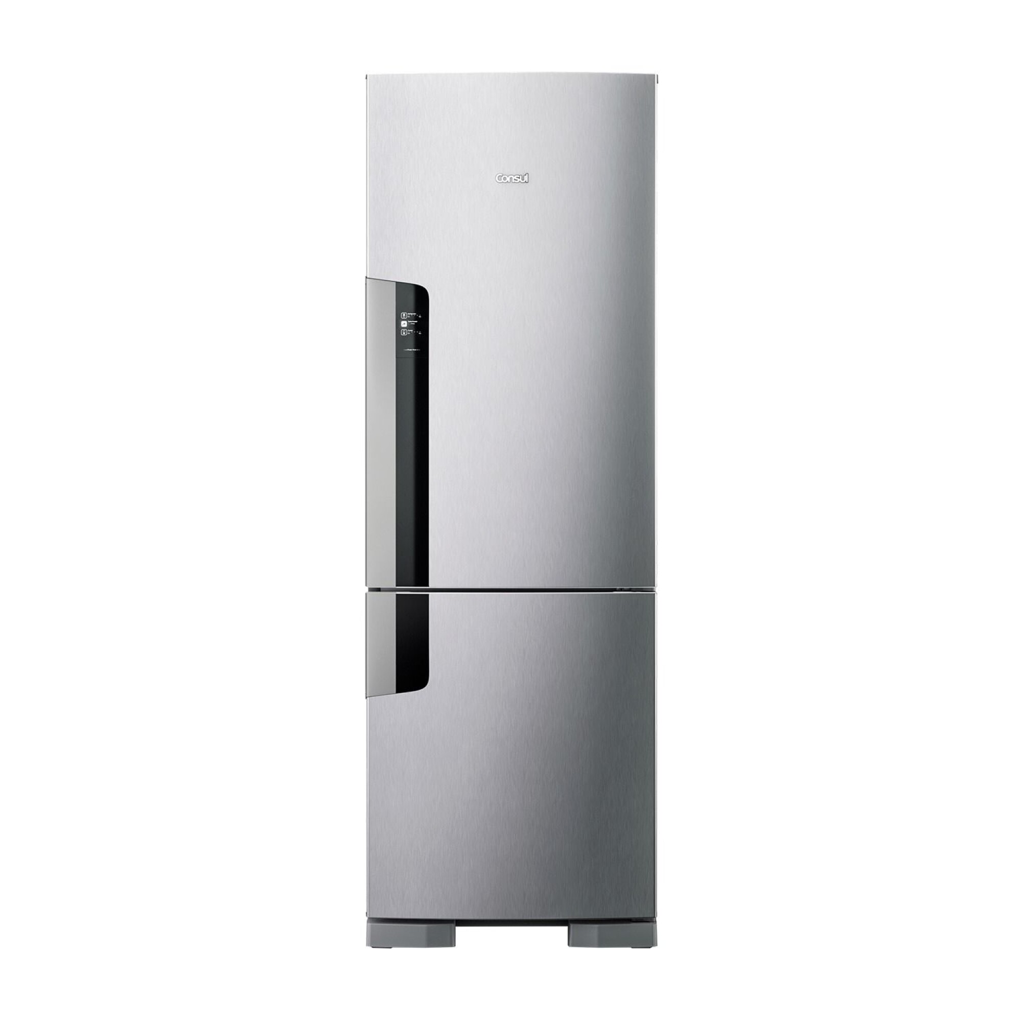 Heladera Consul Inox 428 Litros Frío Seco Inverter con Panel Touch CRE44