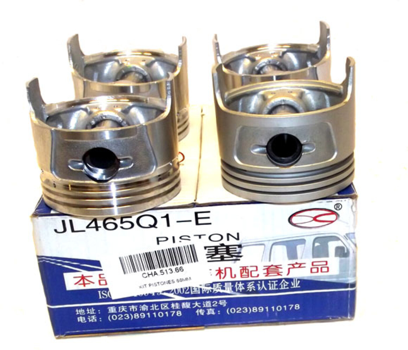 PISTON CHANA KIT PISTONES 66 MM - 