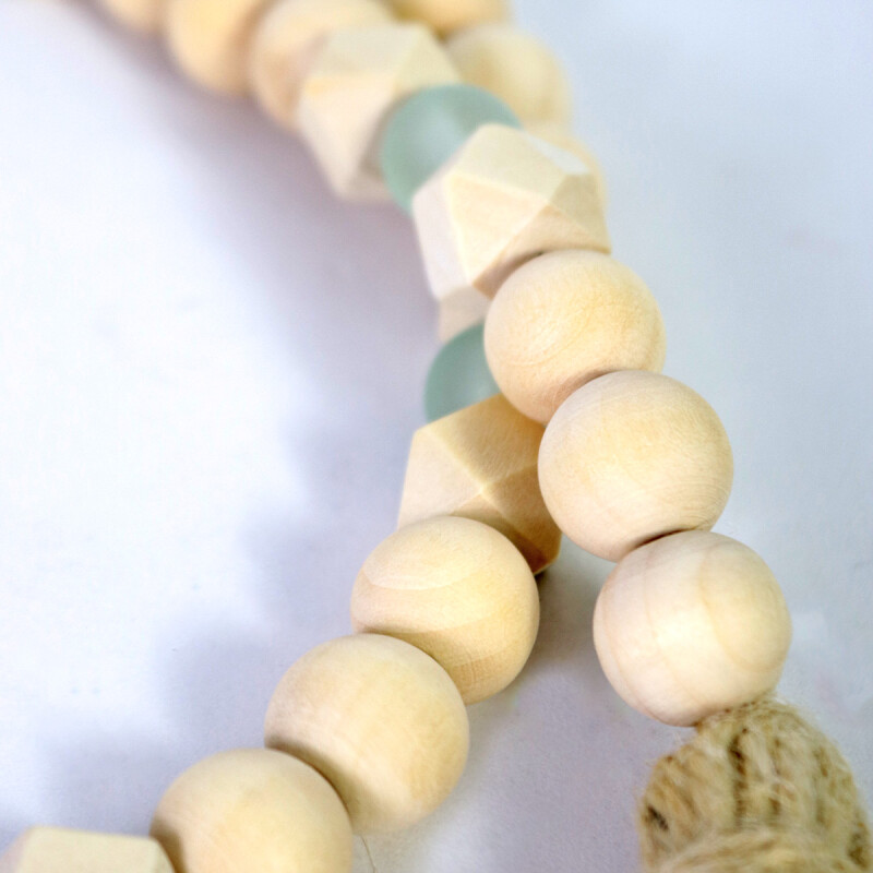 ADORNO CADENA BEIGE CL COMB 135CM Unica
