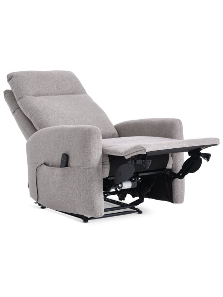 Sillón de masaje VONSILD 1 cuerpo tela gris claro Sillón de masaje VONSILD 1 cuerpo tela gris claro