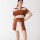 FALDA LEMON KNIT Chocolate