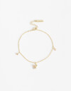 Pulseras Flexibles Cubic zirconia Pulsera Flexible Charm Cubic Dorado - Dorado