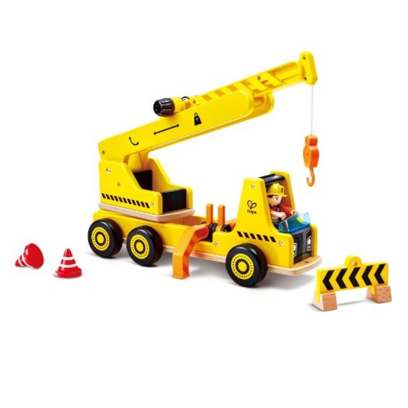 Set de Grúa Móvil y Construcción Camion Hape Set De Grúa Móvil Y Construcción Camion Hape