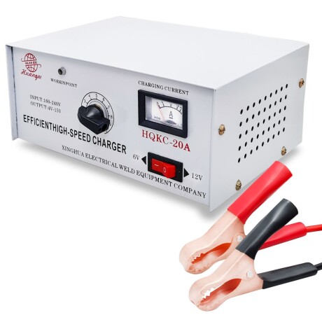 Cargador de Batería Para Auto 6/12v 20A 001