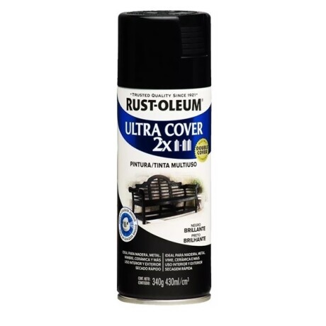 Esmalte en Aerosol Brillante 340g Rust-Oleum Negro