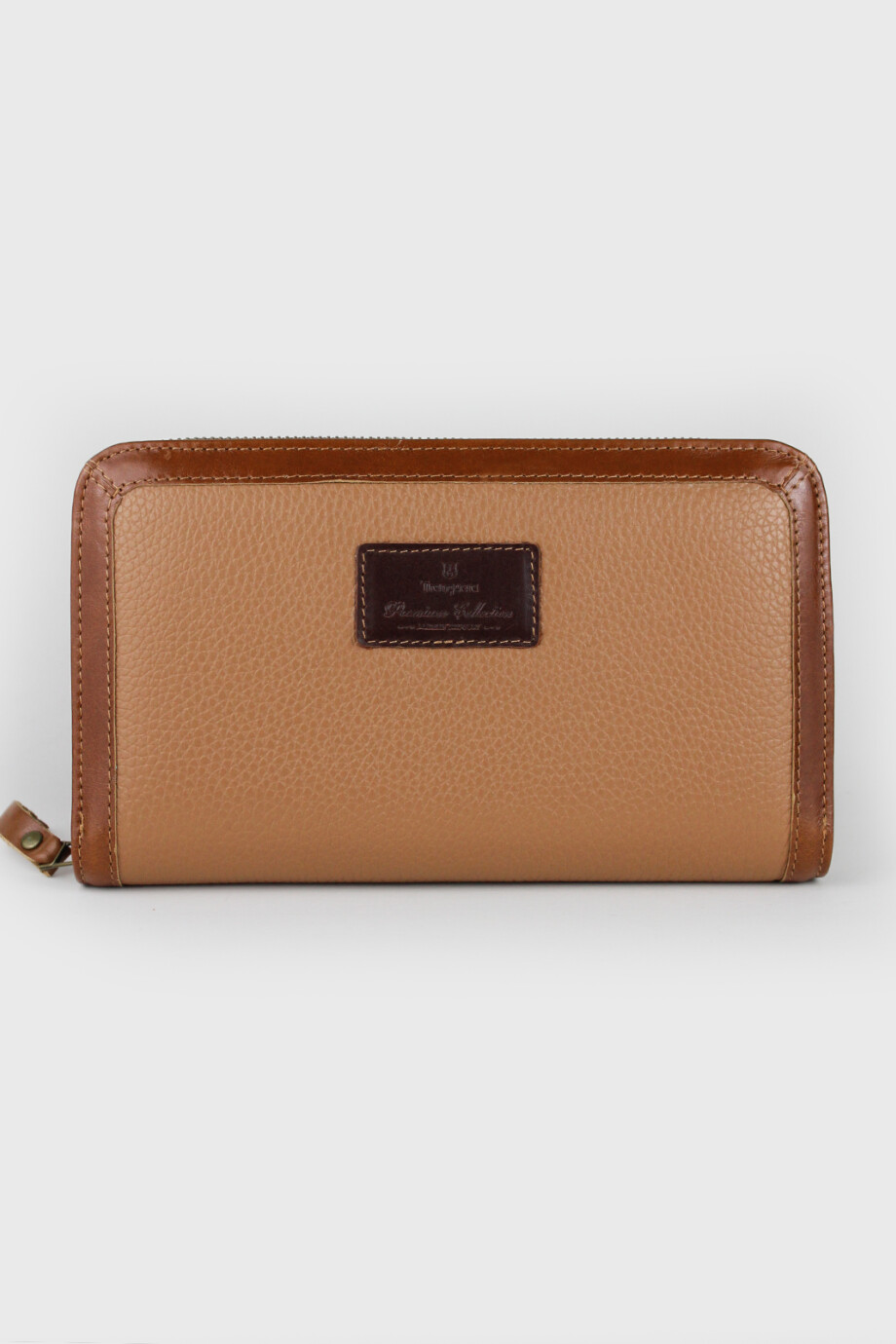 Billetera Marco con Cierre Beige