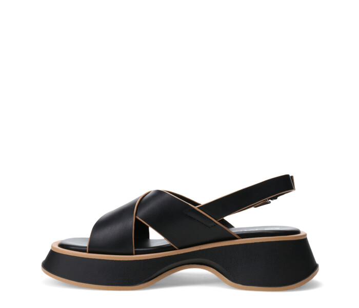 Sandalias de Mujer Miss Carol BUDAPEST con tiras cruzadas Negro