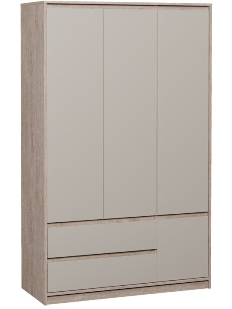 Armario BILLUND 119x193 combinación travertino/beige Armario BILLUND 119x193 combinación travertino/beige
