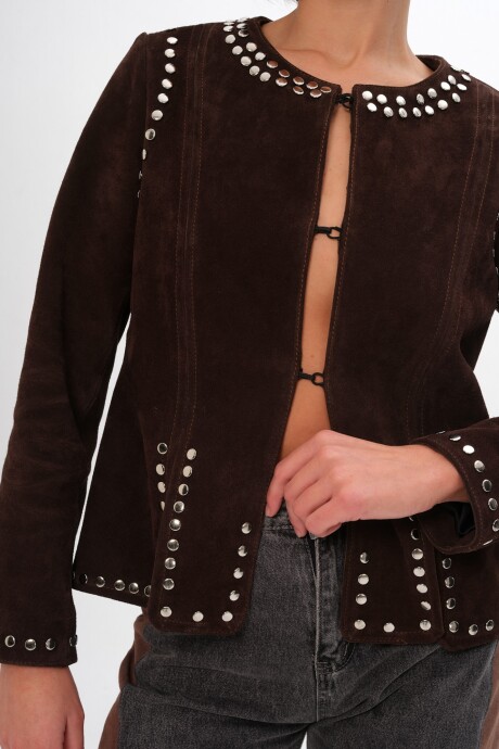 Chaqueta Leather Reynalda Marron
