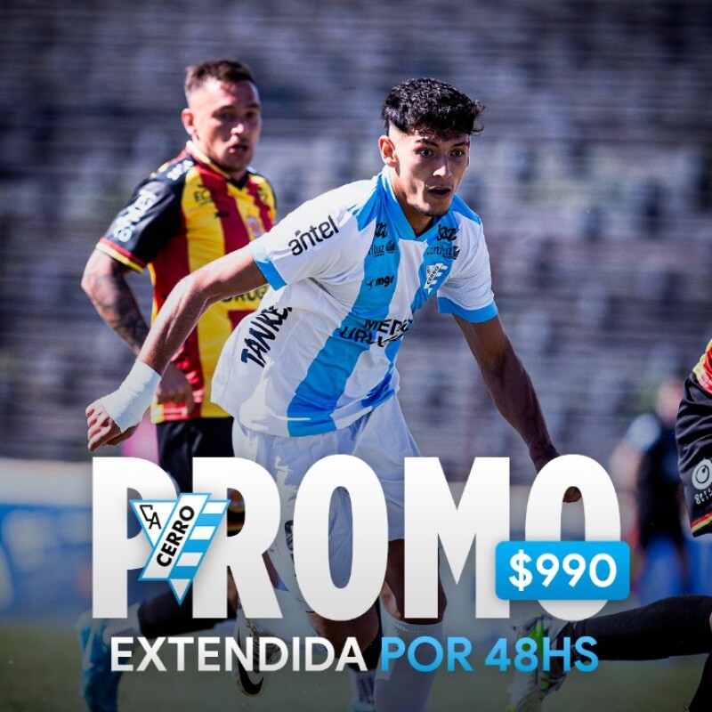 PROMO Camiseta Cerro Apertura 2025 PROMO Camiseta Cerro Apertura 2025