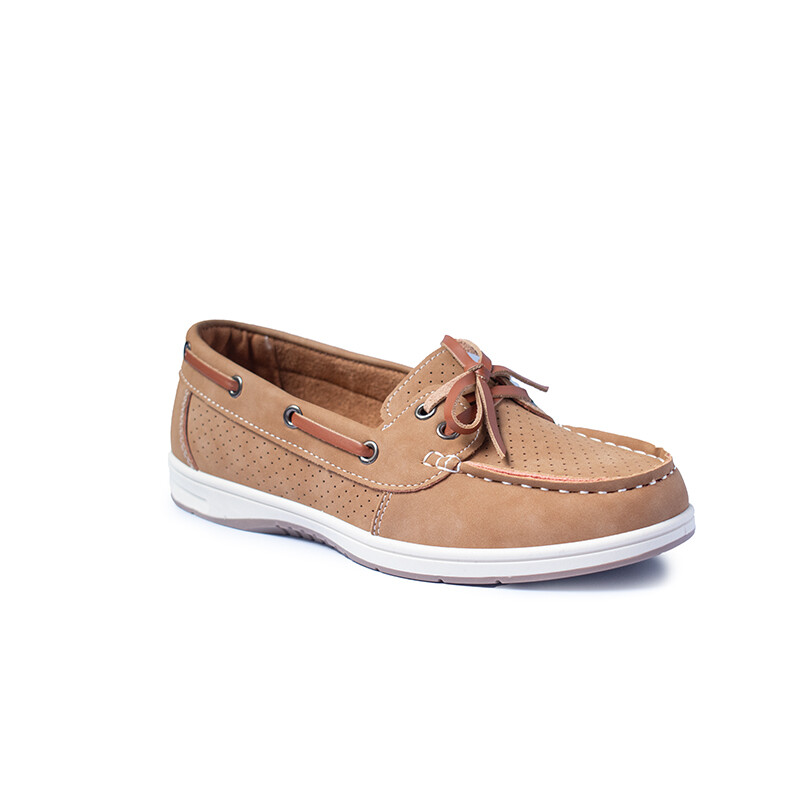 Zapato Dama Mikaela Camel/Brown