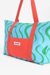 Bolsa Waves azul