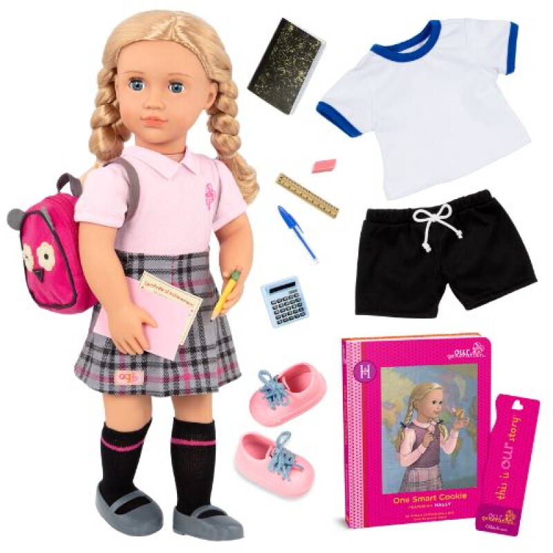 MUÑECA DELUXE COLEGIALA - HALLY - Our Generation Muñeca Deluxe Colegiala - Hally - Our Generation