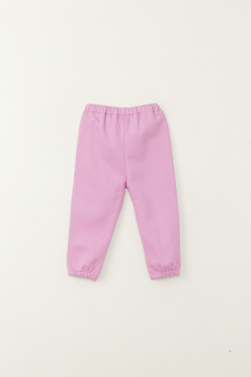 Pantalón deportivo jogger Rosa