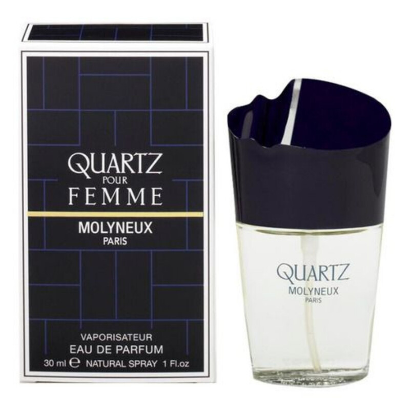 Set Perfume Molyneux Quartz Femme EDP 100ml + 30ml Para Mujer Aroma Floral Elegante Set Perfume Molyneux Quartz Femme EDP 100ml + 30ml Para Mujer Aroma Floral Elegante