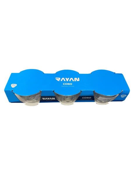 SET x 3 COMPOTERA 260ML D11x6CM CONO SET x 3 COMPOTERA 260ML D11x6CM CONO