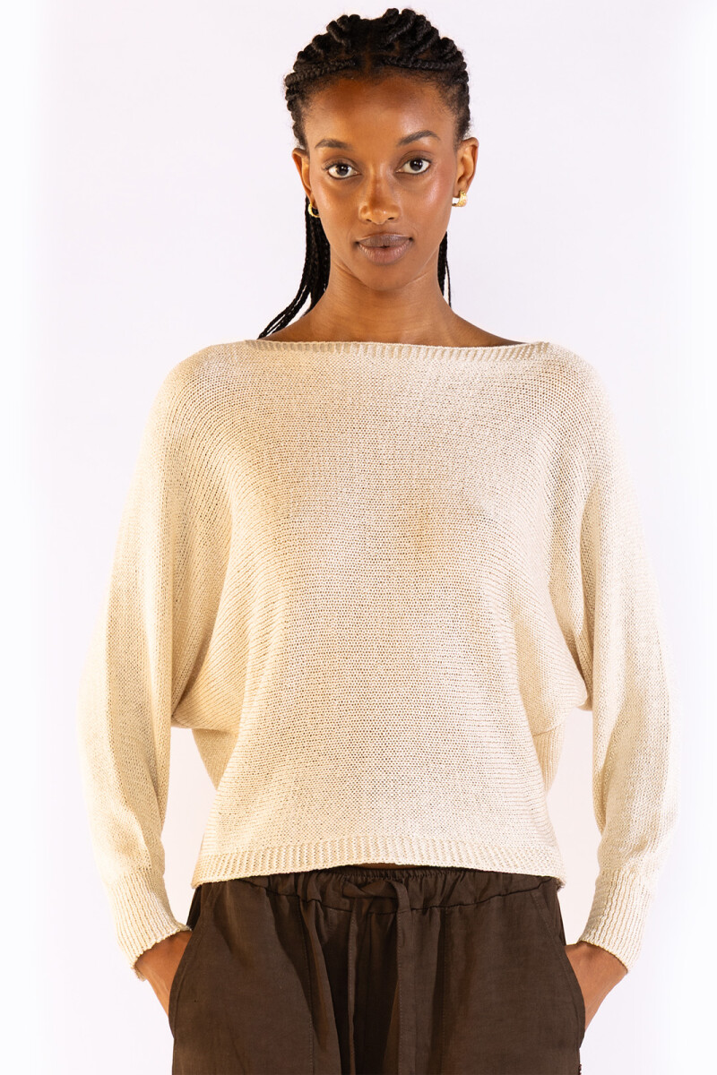 LU TIGER SWEATER Cream
