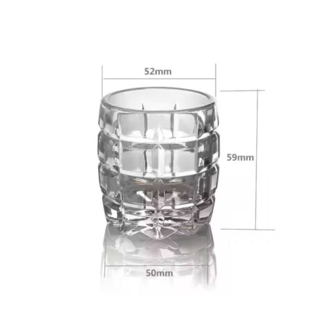 Vaso de vidrio 6 unidades Vaso De Vidrio 6 Unidades