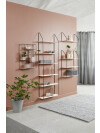 Estante pared HEJLSMINDE 6 est negro/nat Estante pared HEJLSMINDE 6 est negro/nat