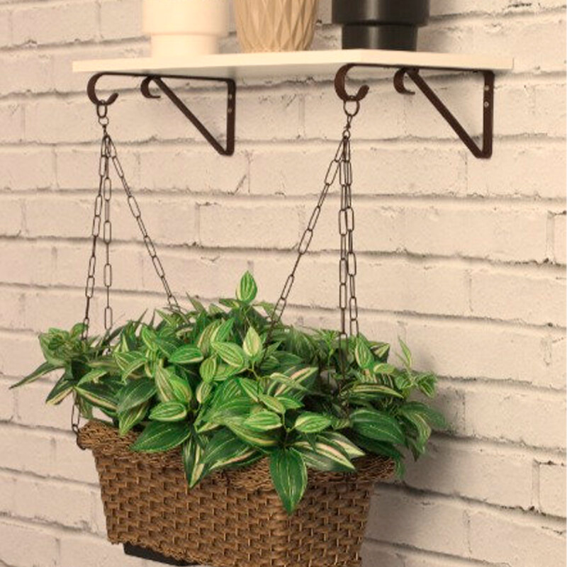 Soporte para macetas 25 cm MARRON