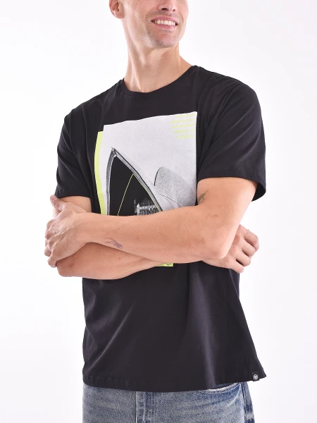 REMERA PARKOUR NEGRO