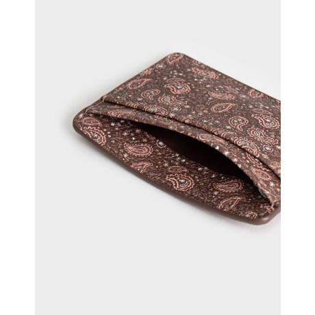 Tarjetero Doble Bolsillo Rosa Viejo