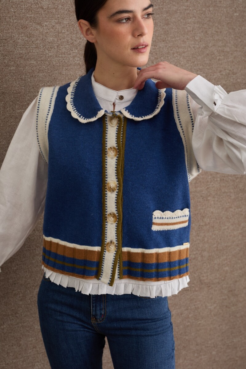 CHALECO CUTIE Azul