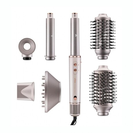 Cepillo Secador Modelador De Pelo UFESA Pro Glam Twist 1400W 7 Cabezales Intercambiables Cepillo Secador Modelador De Pelo UFESA Pro Glam Twist 1400W 7 Cabezales Intercambiables