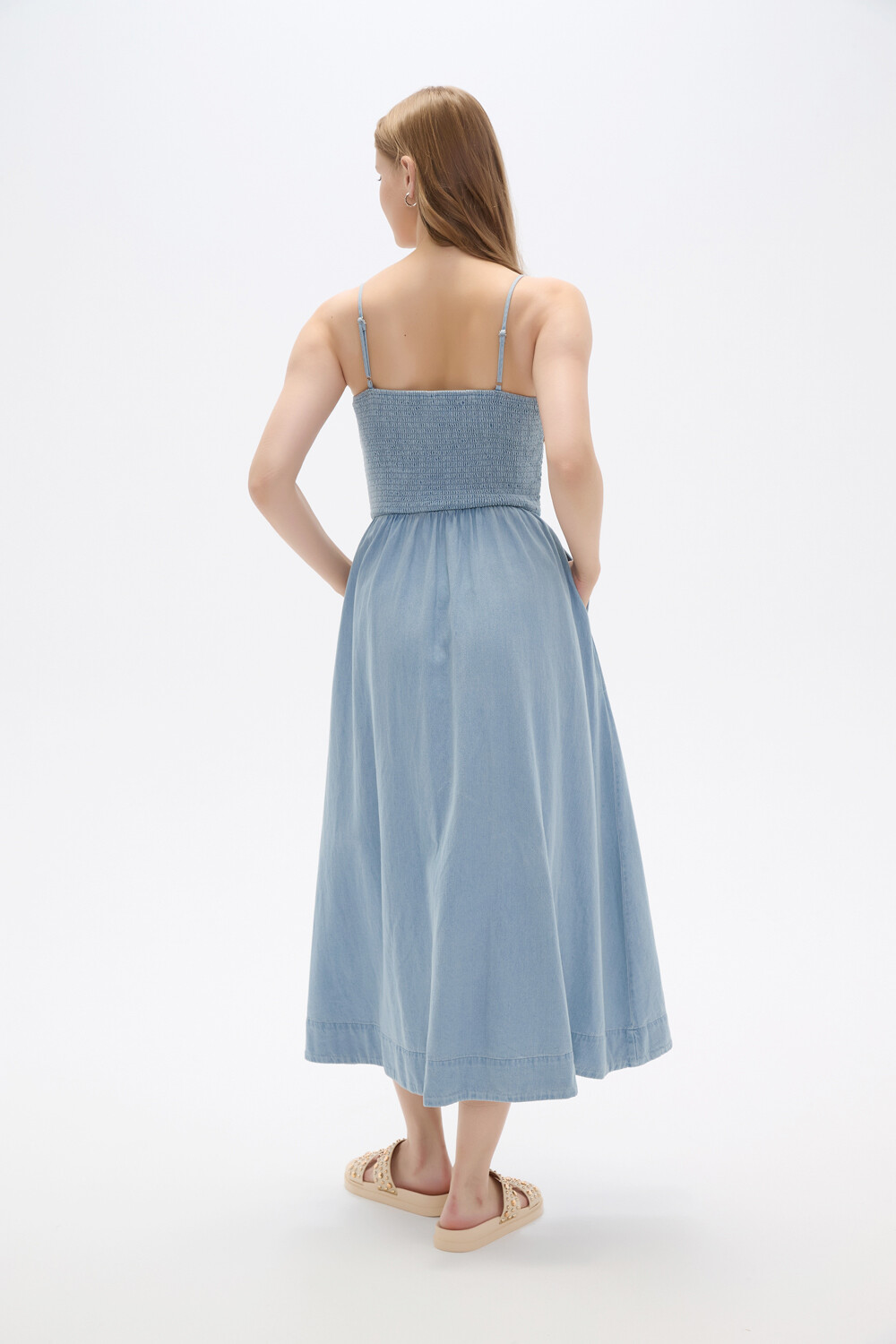 Vestido Ayani Celeste