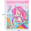 Libro para Colorear Top Model Fancy Foils Libro para Colorear Top Model Fancy Foils