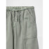 PO WOV BAGGY GASOLINE GREEN 103