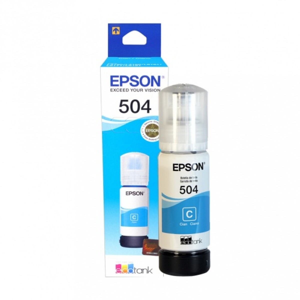 Botella de Tinta Epson T504220 Cyan 