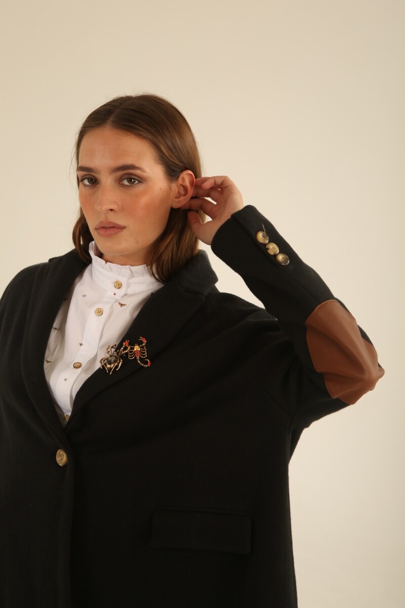 BLAZER PLIT Azul Marino